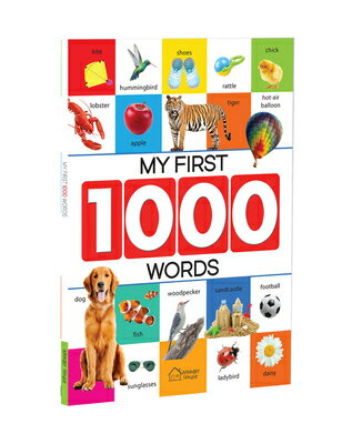 My First 1000 Words: Early Learning Picture Book MY 1ST 1000 WORDS [ Wonder House Books ]