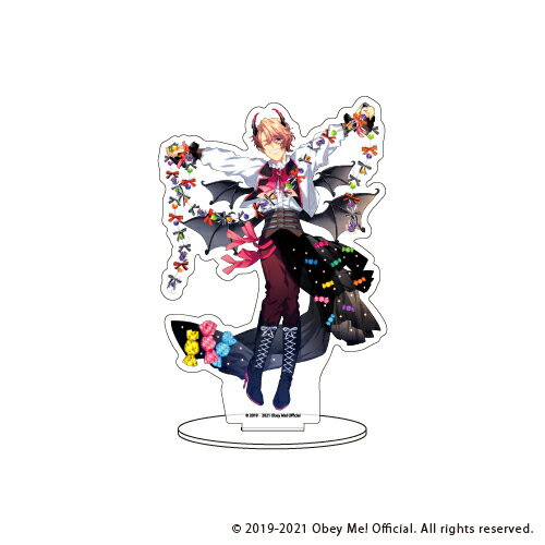 キャラアクリルフィギュア「Obey Me!」19/アスモデウス ハロウィンver.(描き下ろし)【グッズ】