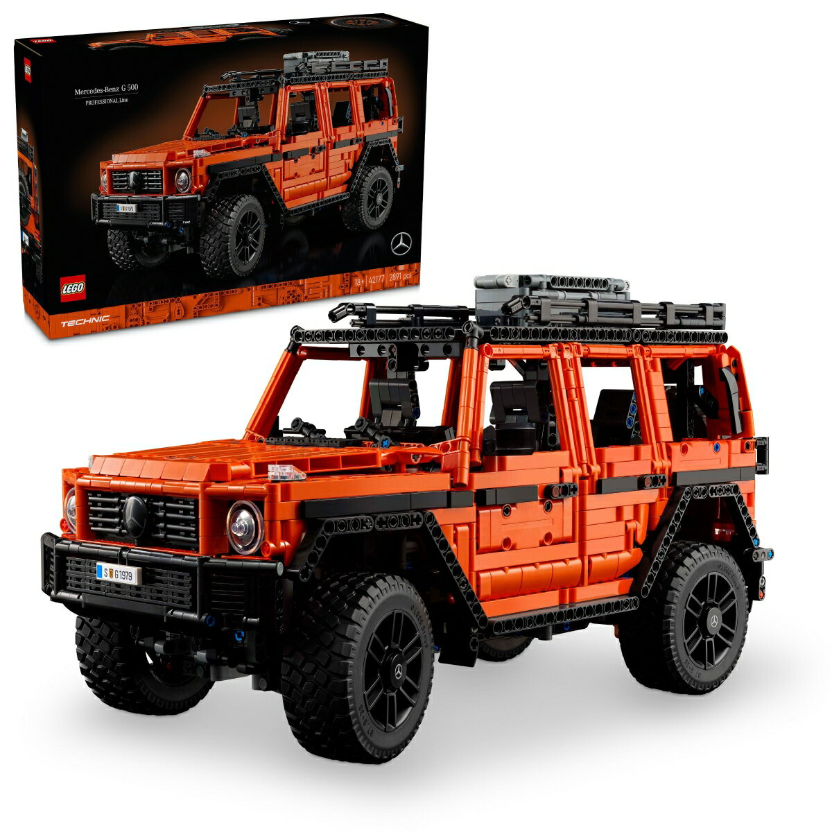 レゴ(LEGO) テクニック Mercedes-Benz G 500 PROFESSIONAL Line 【おもちゃ 玩具 プレゼント 誕生日 ブロック クリスマス 男性 女性 乗り物 車 ミニカー 】 42177