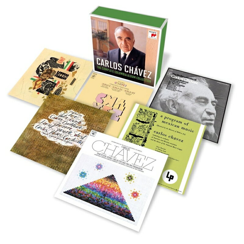 【輸入盤】カルロス・チャベス／自作自演集～コンプリート・コロンビア・アルバム・コレクション（7CD） [ チャベス（1899-1978） ]