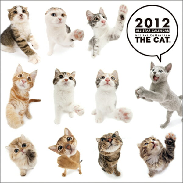 THE CAT ALL-STAR（魚眼ミニ） カレンダー 2012