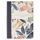 Nlt, the Spiritual Growth Bible Faux Leather, Navy with Leaves NLT THE SPIRITUAL...