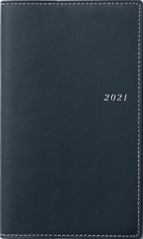 2021年 1月始まり No.412 ニューダイアリー カジュアル 2 ［ディープグリーン］ 高橋書店 手帳判