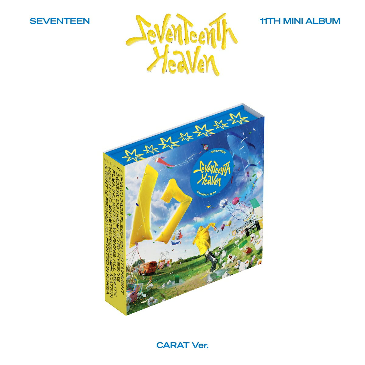 SEVENTEEN 11th Mini Album 「SEVENTEENTH HEAVEN (CARAT Ver.)」 [ SEVENTEEN ]