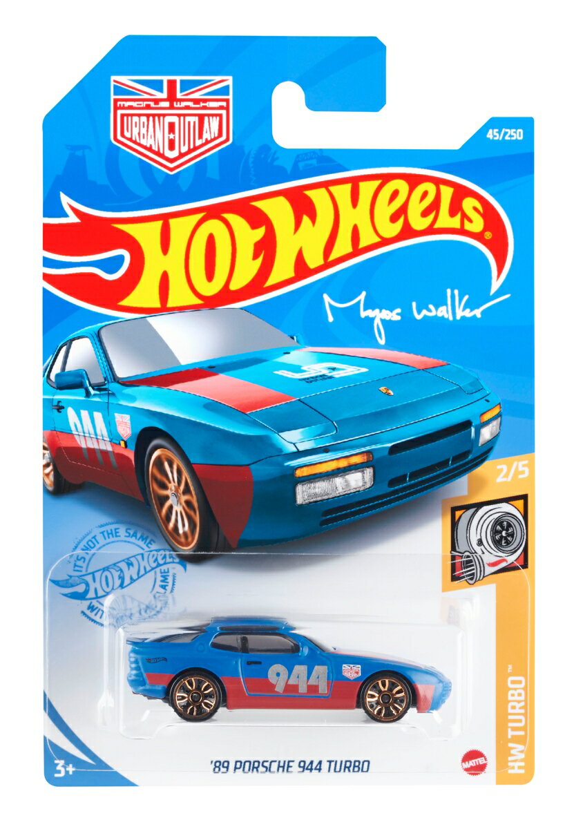 ホットウィール(Hot Wheels) ベーシックカー 89 ポルシェ 944ターボ HCM38の画像