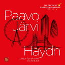 ハイドン（1732ー1809）,101,103, Paavo Jarvi London Symphonies Vol.1 ハイドン 発売日：2023年04月28日 Symphonies Nos. 101, 103 : Paavo Jarvi / Deutsche Kammerphilharmonie Bremen JAN：0196588074127 19658807412 Rca CD クラシック 交響曲 輸入盤