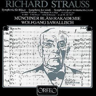【輸入盤】Wind Sonatina, 1, 2, : Sawallisch / Munchner Blaserakademie [ シュトラウス、リヒャルト（1864-1949） ]