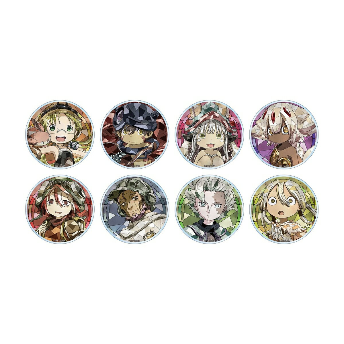 メイドインアビス 烈日の黄金郷トレーディング Aure Glass アクリルマグネット(BOX＝8個)