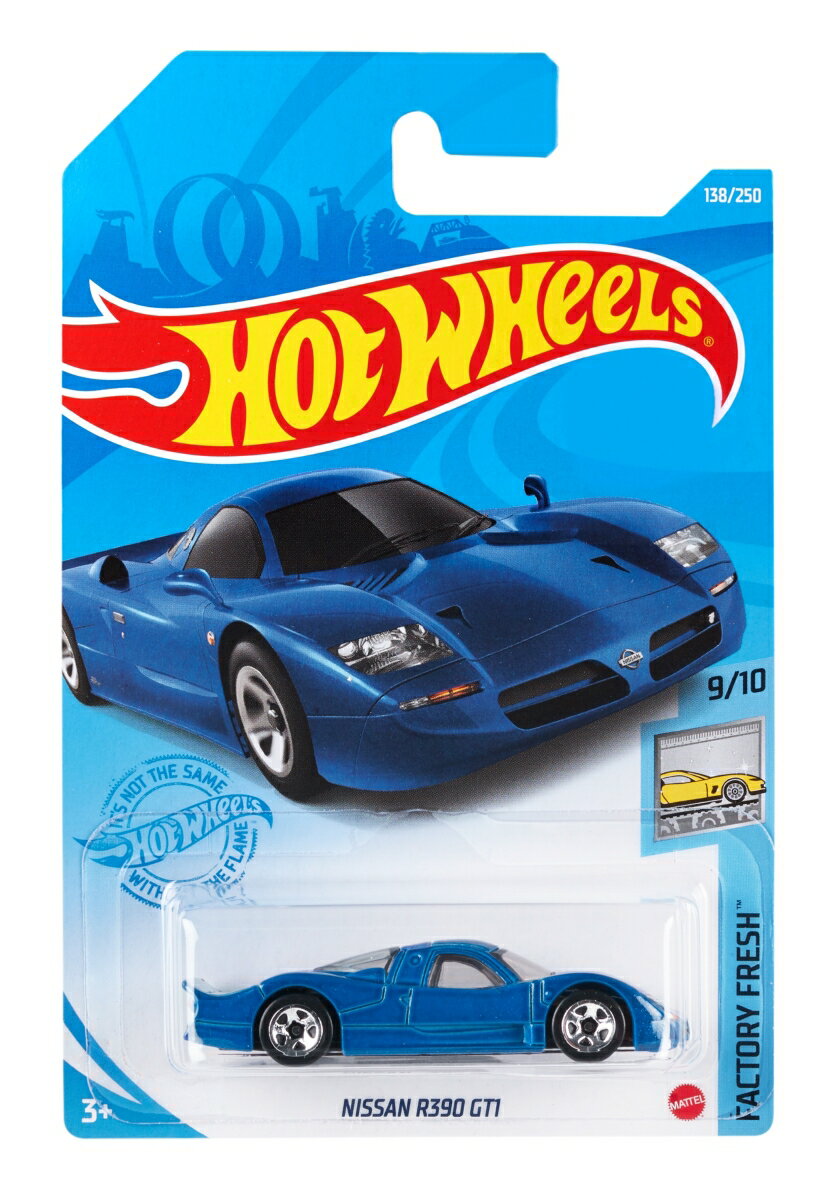 ホットウィール(Hot Wheels) ベーシックカー ニッサン R390 GT1 HCM50の画像