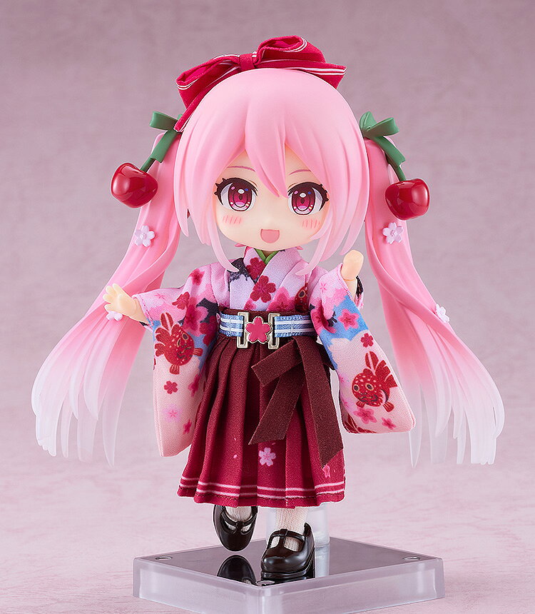 Muñeca Nendoroide "Personaje Serie Vocal 01 Hatsune Miku" Sakura Miku Hirohako 2025 Ver. (Hirosaki) (Figura Móvil Pintada) — vista 2