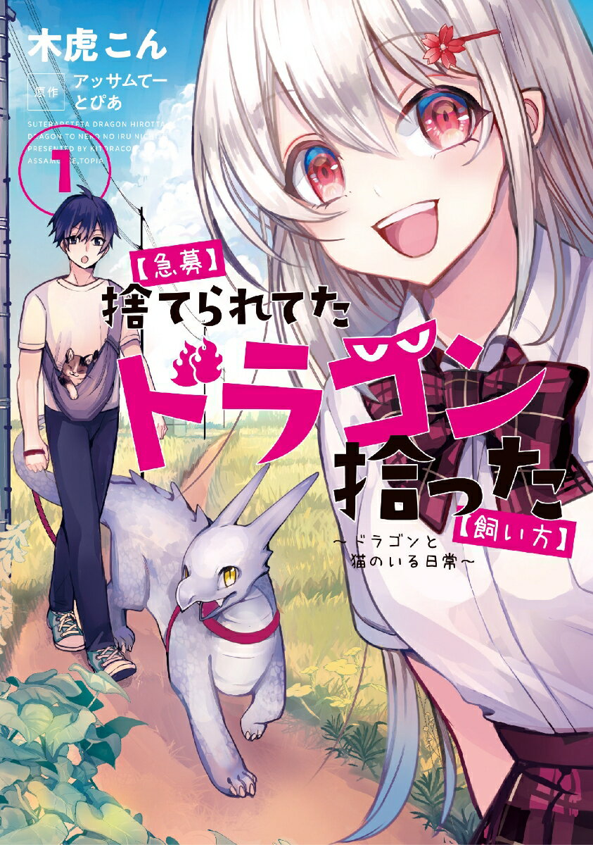 【急募】捨てられてたドラゴン拾った【飼い方】〜ドラゴンと猫のいる日常〜（1）