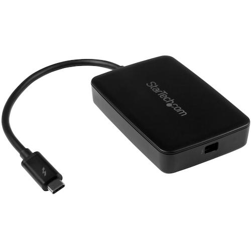 Thunderbolt 3 - Thunderbolt 変換アダプタ Windows/Mac対応 サンダーボルト3（オス） - サンダーボルト（メス）