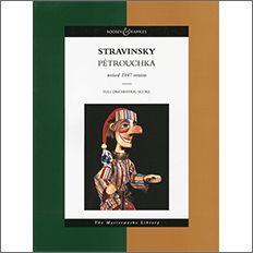 【輸入楽譜】ストラヴィンスキー, Igor: バレエ音楽「ペトルーシュカ」(1947年改訂版): 大型スコア