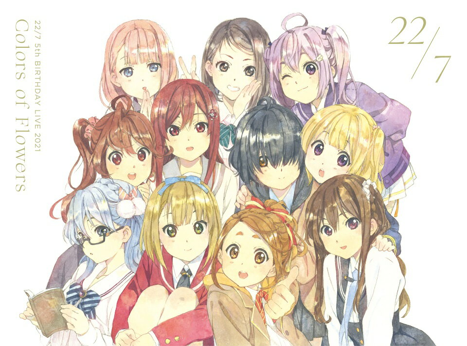 22/7 5th BIRTHDAY LIVE 2021 ～Colors of Flowers～(完全生産限定盤 2BD+トレカ)