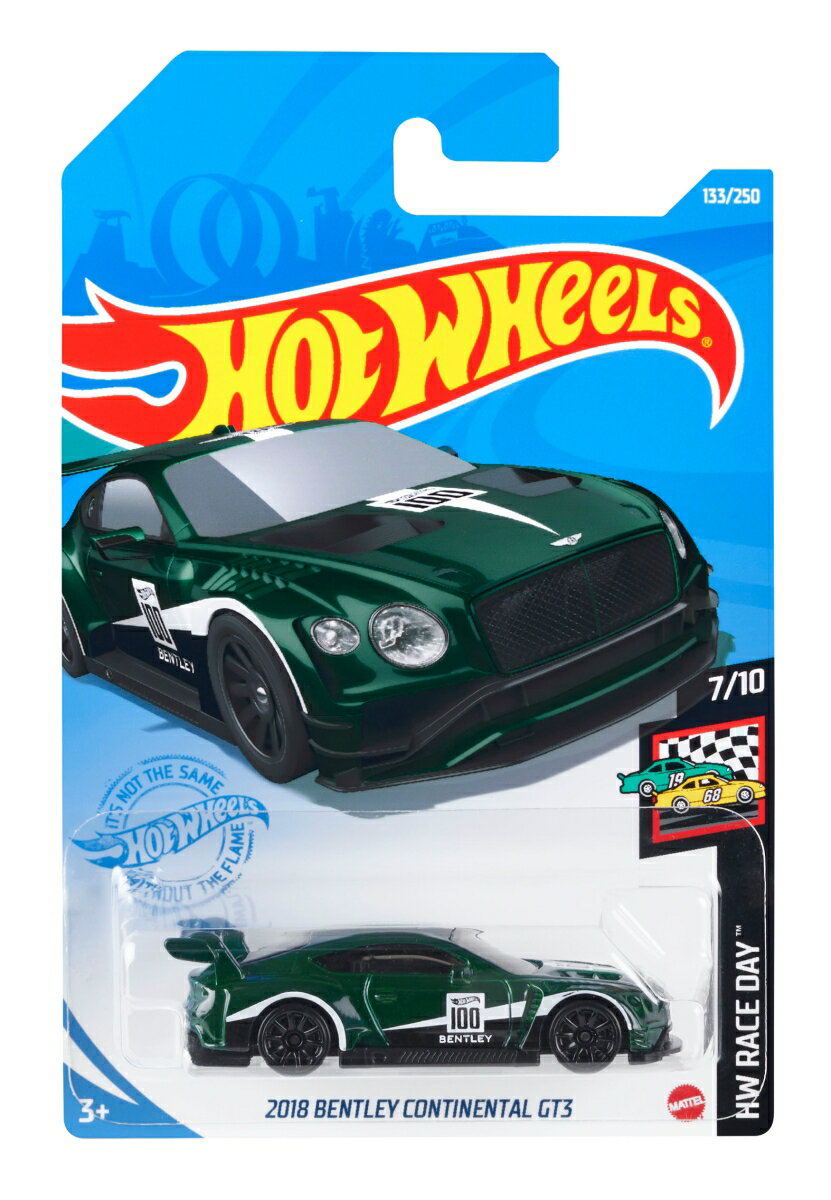 ホットウィール(Hot Wheels) ベーシックカー 2018 ベントレーコンチネンタル GT3 HCM35の画像