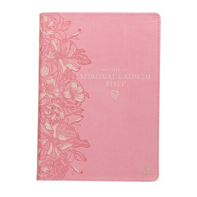 Nlt, the Spiritual Growth Bible (Faux Leather, Pink) NLT THE SPIRITUAL GROWTH BIBLE [ Christian Art Gifts ]