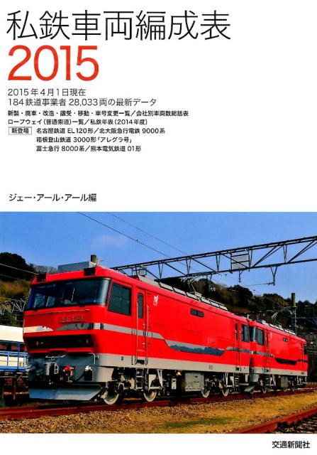 私鉄車両編成表（2015）