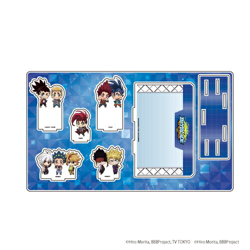 プレミアム アクリルジオラマプレート「ベイブレードバースト」02/集合デザイン(ミニキャラ)【グッズ】