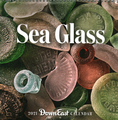 2021 Sea Glass Wall Calendar 2021 SEA GLASS WALL CAL [ Down East Magazine ]