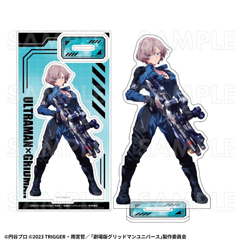 「平成防衛隊ヒロインズ」の新規描き下ろしイラストを使用したアクリルスタンドです。
※お好きなキャラクターをお選びいただけます。【商品サイズ (cm)】(幅×高さ）：11×21