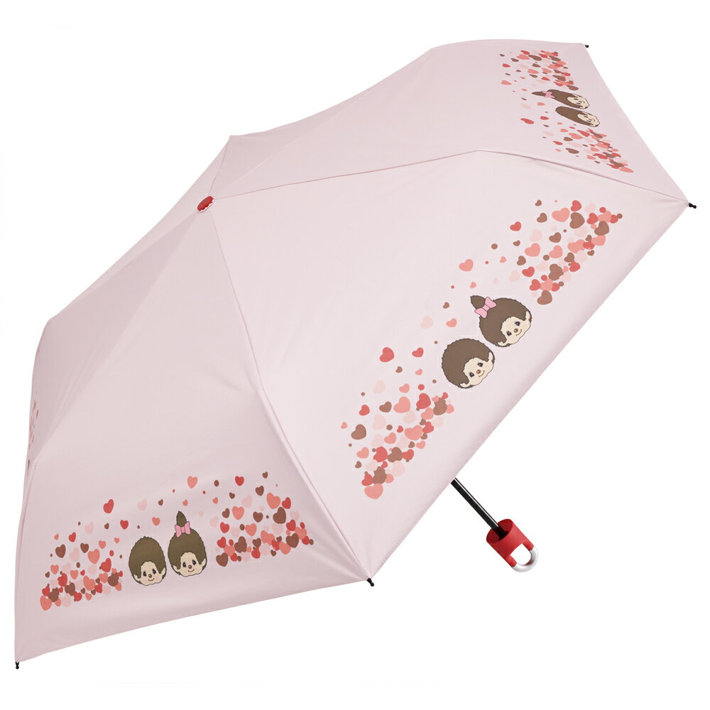 【商品詳細】日差しも雨も、しっかりガード！

晴雨兼用カラビナ付き折りたたみ傘。

軽くて丈夫、折れにくいグラスファイバーの傘骨。

内側生地ポリウレタンコーティング。

シャフトの伸びを防止するベルト付き収納袋。

指を挟みにくい安全カバー付き。

左右にひねって取り付け簡単カラビナ付き。

・遮熱率35%以上

・遮光率100以上

・UVカット率100%

・紫外線から肌を守るUPF50+

遮熱率35%以上なので、外出先でひかげを持ち歩くイメージです！

また、傘を差すことで自然とソーシャルディスタンスを保てます。

【商品サイズ（約）】

親骨の長さ：55cm

開いた時の直径：98cm

全長：61.5cm

折り畳んだ際の長さ：29cm

重さ：254g

【材質】

傘生地の組成：ポリエステル100％

※遮光率・UVカット率100％は生地の状態での測定値であり傘本体の性能を示すものではありません。

※カラビナを使用してカバン等に取り付ける場合、揺れや衝撃が加わりますとシャフトが伸び大変危険ですので、必ず収納袋に入れ、ベルトを留めてご使用ください。

　
●中国製

※掲載画像はあくまでイメージです。実際の商品とは色、柄等が異なる場合がございます。何卒ご了承ください。【商品サイズ (cm)】(幅×高さ×奥行）：6×29×5.5