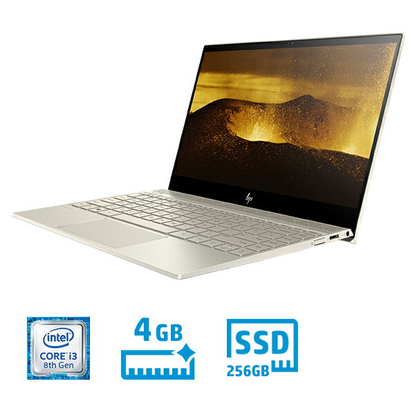 HP ENVY 13-ah(13.3型/i3-8130U/メモリ 4GB/SSD 256GB/Office有)4JA92PA-AAAB