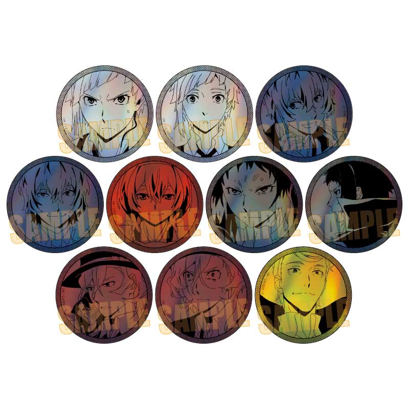 楽天市場】文豪ストレイドッグス トレーディングホログラム缶バッジの通販