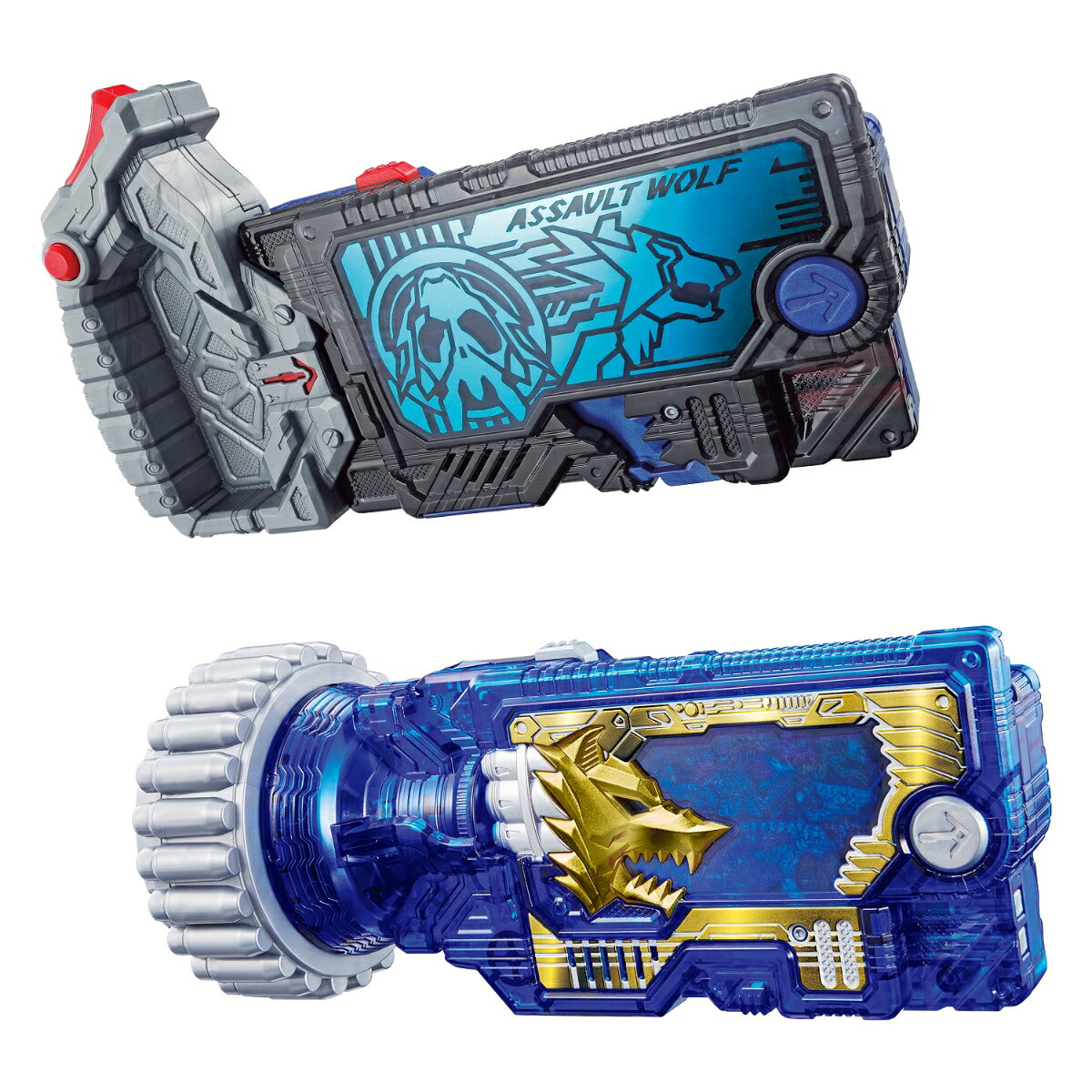 仮面ライダーゼロワン　SUPER BEST DXアサルトウルフプログライズキー＆ランペイジガトリングプログライズキー