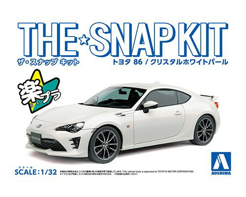 ザ☆スナップキット 1/32 トヨタ 86（クリスタルホワイトパール） 【No.03-A】 (プラモデル)