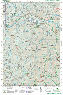 McCoy Peak, Wa No. 333 MAP-MCCOY PEAK WA NO 333 [ Green Trails Maps ]