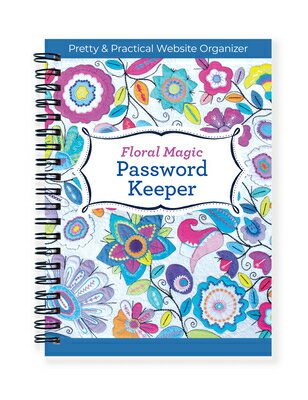 Floral Magic Password Keeper: Pretty & Practical Website Organizer