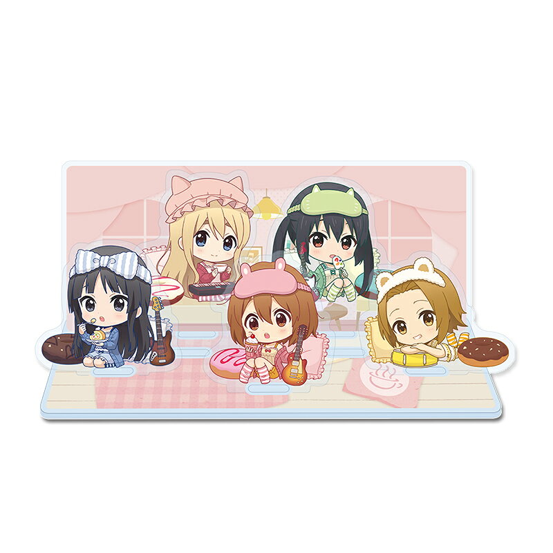 けいおん！　ぷちちょこアクリルジオラマ パジャマver.
