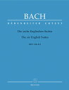 【輸入楽譜】バッハ, Johann Sebastian: イギリス組曲 BWV 806-811/新バッハ全集に基づく原典版/Durr編 バッハ, Johann Sebastian