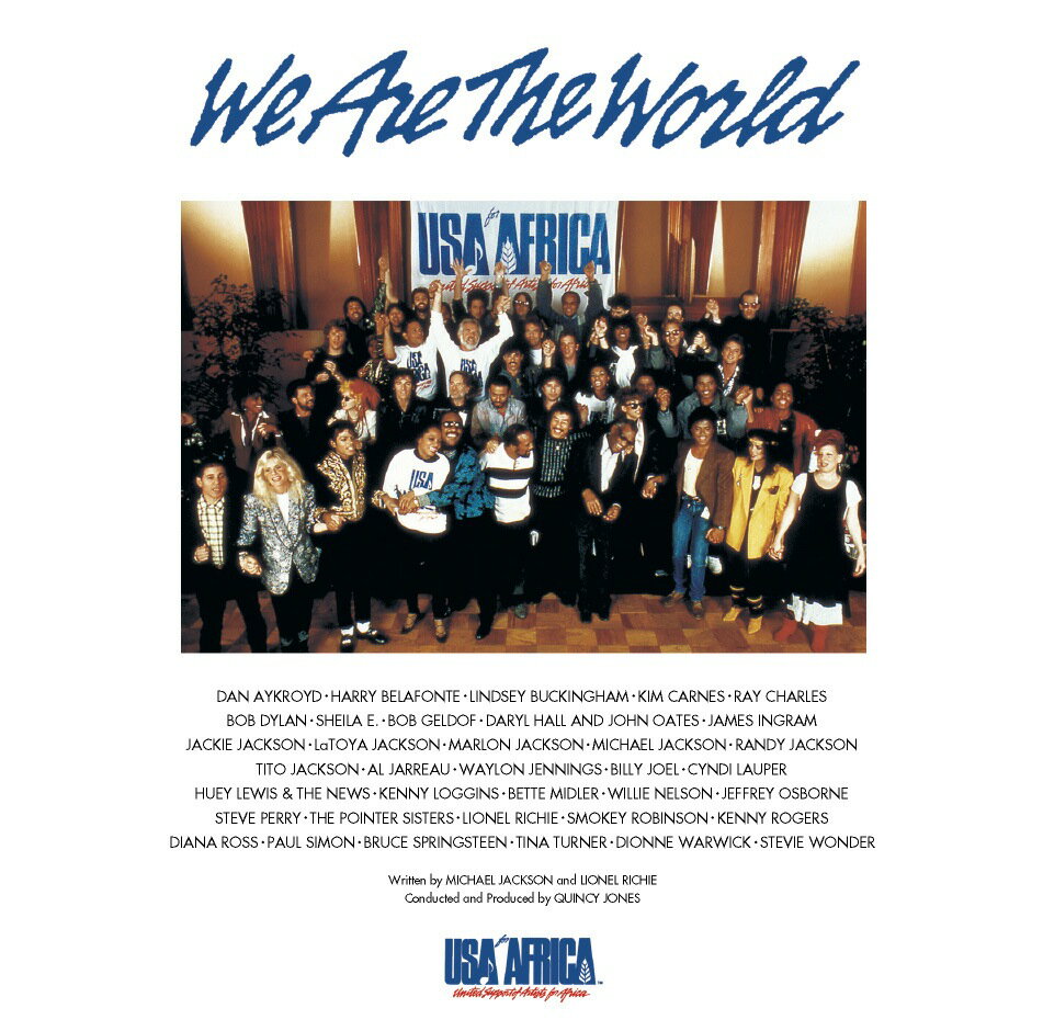 We Are The World DVD＋CD, 30周年記念ステッカー付き (V.A.)