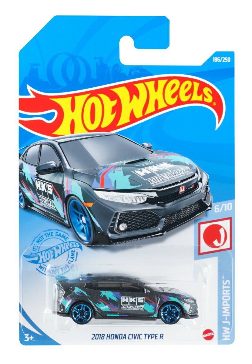 ホットウィール(Hot Wheels) ベーシックカー 2018 ホンダ シビック タイプ R HBP01の画像