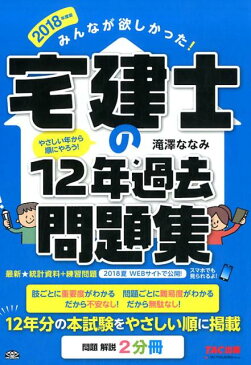 2018年度版　みんなが欲しかった！　宅建士の12年過去問題集