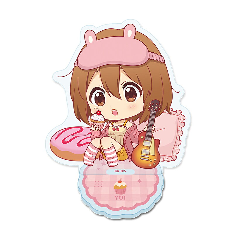けいおん！　ぷちちょこアクリルスタンド【平沢唯】パジャマver.