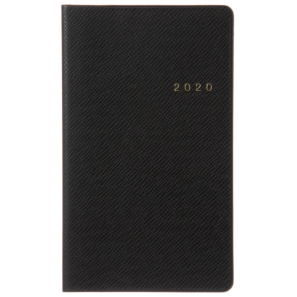 1642 NOLTYアクセスマンスリー月曜始まり（ブラック） 2020年1月始まり