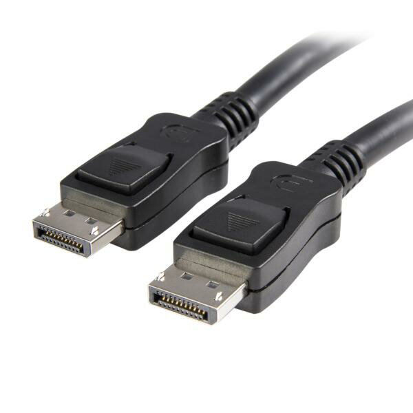 DisplayPort ケーブル/2m/ディスプレイポート1.2 /VESA規格認定モニターケーブル/4K60Hz/ラッチ付きDPコネクタ オス - オス