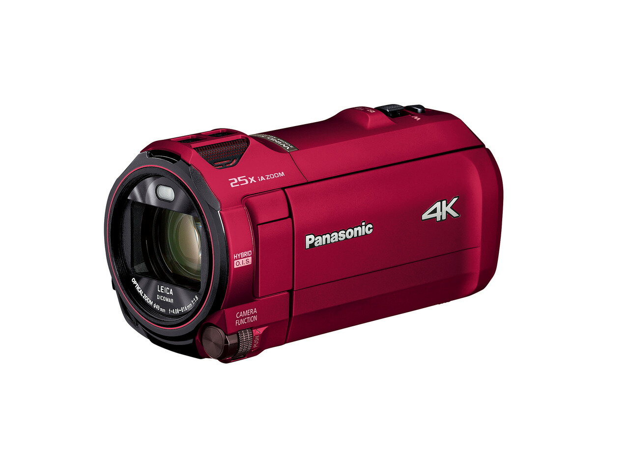 Panasonic デジタル4Kビデオカメラ（レッド） HC-VX992MS-R