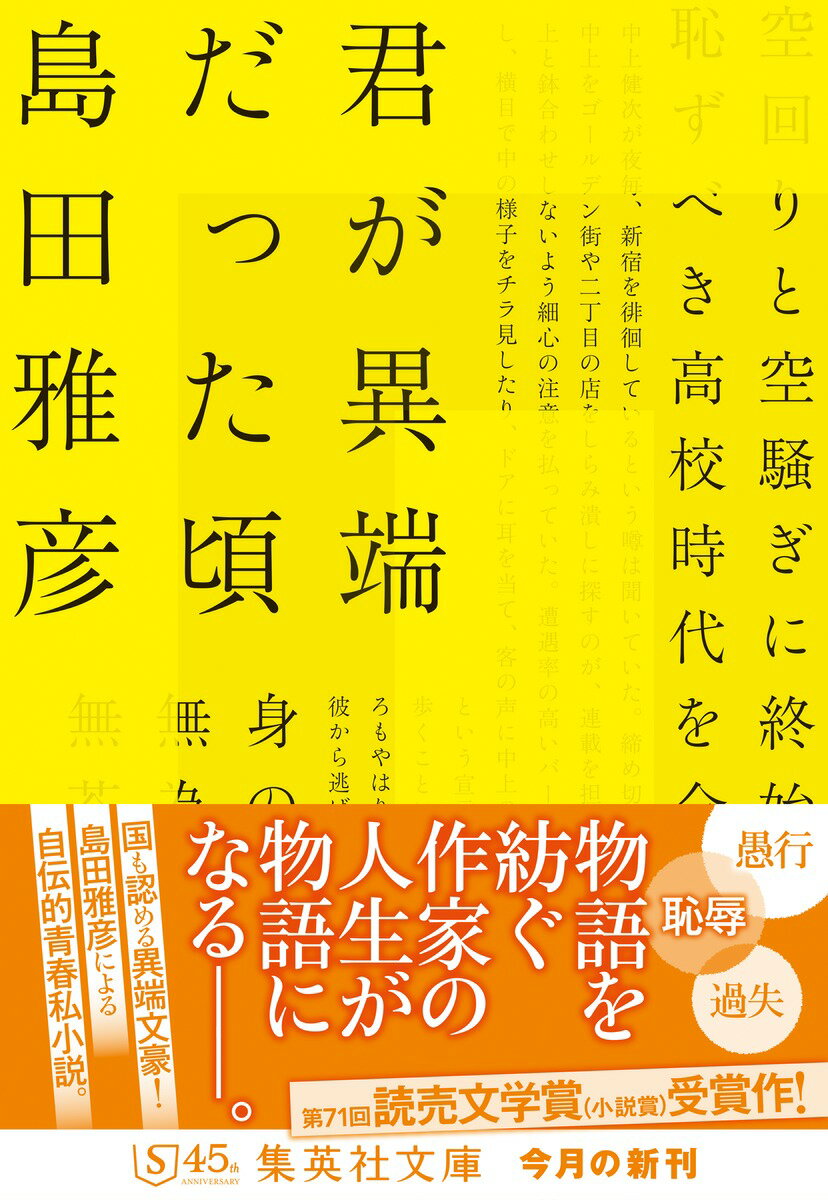 君が異端だった頃 (集英社文庫(日本)) [ ...の紹介画像2