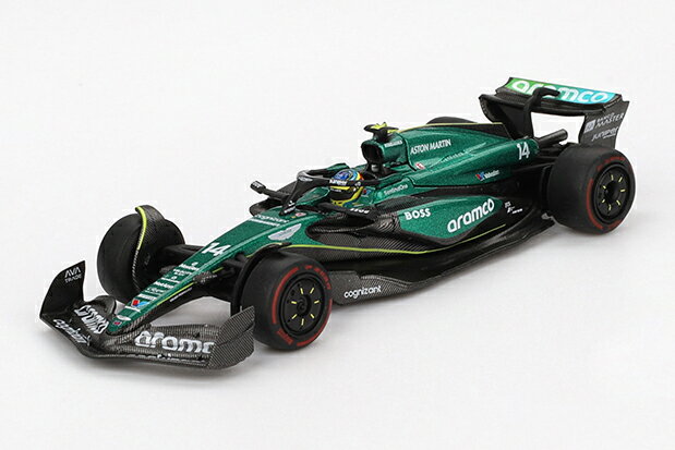MINI-GT 1/64 アストンマーチン AMR24 F1 2024 #14バーレーングランプリ Fernando Alonso 【MGT00999-L】 (ミニカー)