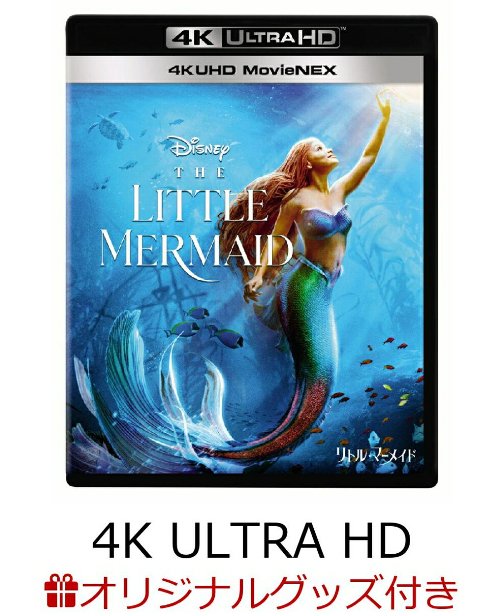 【楽天ブックス限定配送パック】【楽天ブックス限定グッズ】リトル・マーメイド 4K UHD MovieNEX【4K ULTRA HD】(スライダーポーチ&折り畳みミラーセット)