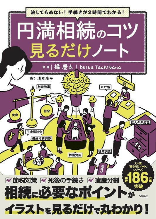 決してもめない! 手続きが2時間でわかる! 円満相続のコツ 見るだけノート