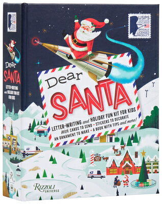 Dear Santa: Letter-Writing and Holiday Fun Kit for Kids POP UP-DEAR SANTA [ Brad Woodard ]