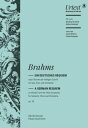 ブラームス, Johannes: ドイツ・レクイエム Op.45(独語)/原典版/新ブラームス全集版/Musgrave & Struck編 