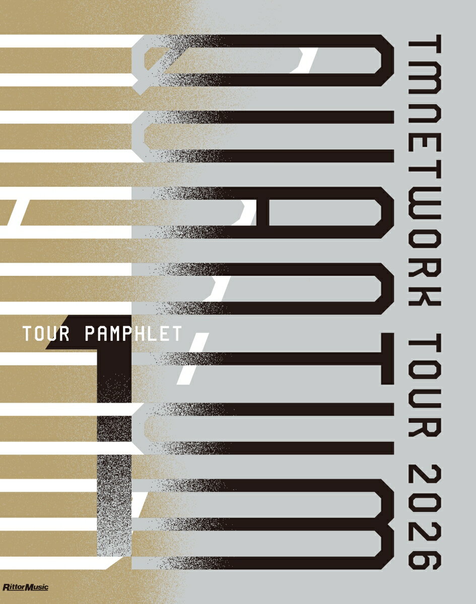 TM NETWORK TOUR QUANTUM TOUR PAMPHLET 1