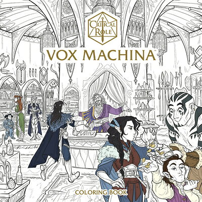 Critical Role: Vox Machina Coloring Book COLOR BK-CRITICAL ROLE VOX MAC [ Critical Role ]