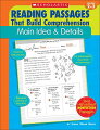 Give students the repeated practice they need to master the reading skill of identifying the main idea and supporting details, and succeed on tests! Each of the 35 reproducible pages features a high-interest nonfiction reading passage with bubble-test practice questions that target this essential reading comprehension skill. Flexible and easy to use--in school or at home--the book also includes model lessons, pre- and post-assessments, and an answer key.