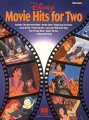【輸入楽譜】DISNEY MOVIE HITS FOR TWO